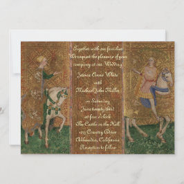 Invitación Boda medieval de fantasía renacentista