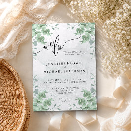 Invitación Boda Micro Eucalipto