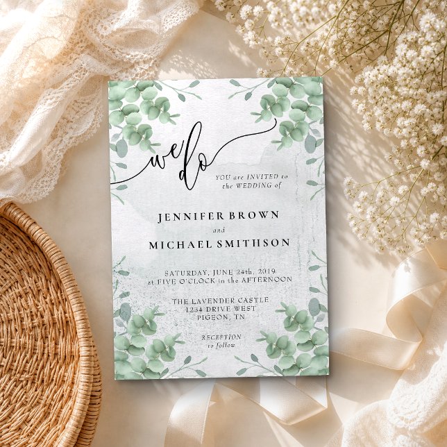Invitación Boda Micro Eucalipto (Subido por el creador)