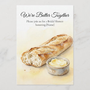 Invitación Boda Minimalista Amarillo Mantequilla y Blanco Mod