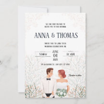 Boda Minimalista blanco elegante