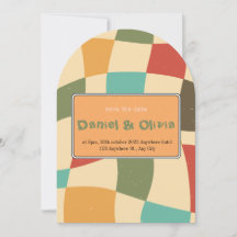 Boda Minimalista colorido