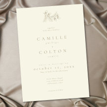 Boda Minimalista de Otoño con Hoja de Roble y Bell