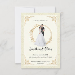 Invitación Boda Minimalista elegante moderno