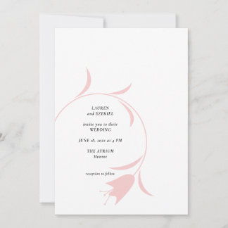 INVITACIÓN BODA MOD PINK TULIP