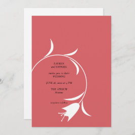 INVITACIÓN BODA MOD WINE TULIP
