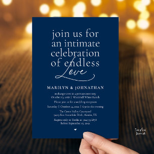 Invitación Boda Moderna y Elegante, Amor Infinito, Recepción