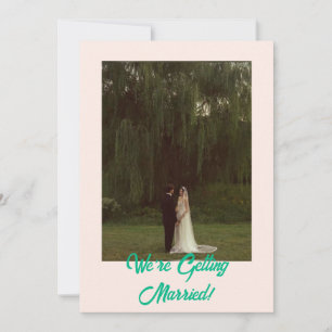 Invitación Boda moderno audaz clásico occidental