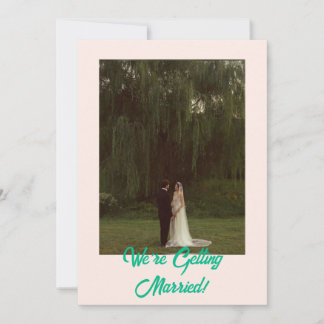 Invitación Boda moderno audaz clásico occidental