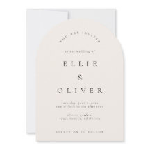 Boda moderno Beige Boho Arch