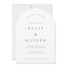 Boda moderno del Arco de Boho Blanco y Negro