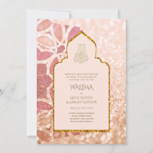 Invitación Boda Musulmana WALIMA Nikah