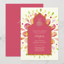 Invitación Boda Musulmana WALIMA Nikah