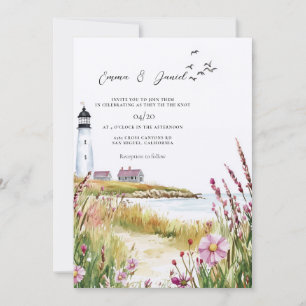 Invitación Boda Náutica del Faro