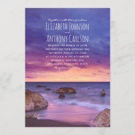 Invitación Boda Náutico de destino marítimo de playa