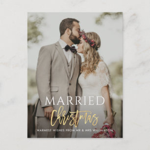 INVITACIÓN BODA NAVIDADES CASADOS