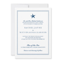 Boda Navy Blue Graceful Starfish