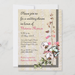 Invitación Boda o ducha en un jardín de té japonés -