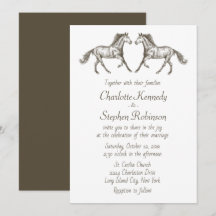 Boda Occidental blanco de Country Horse Brown