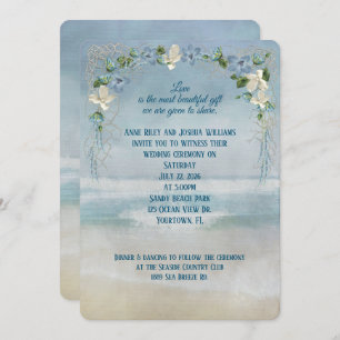 Invitación Boda Ocean Seashore