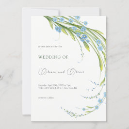 Invitación Boda Olvidar No