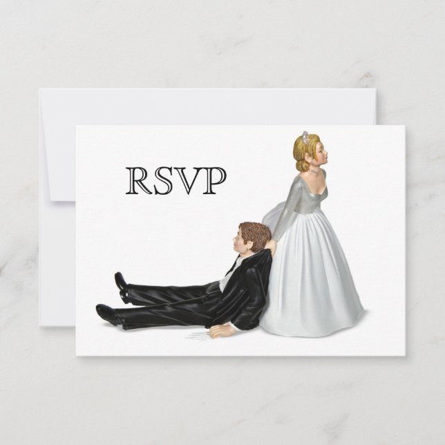 Invitación Boda Pareja RSVP (Anverso)