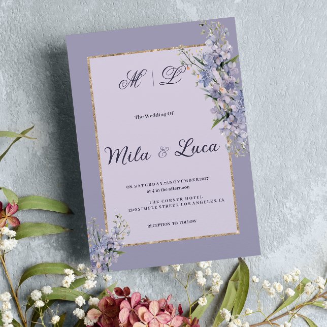 Invitación Boda pastel floral de ramo acuarela (Pastel floral bouquet watercolor Wedding )
