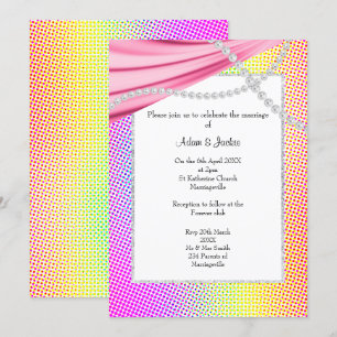 INVITACIÓN BODA PASTEL RAINBOW CIRCUS