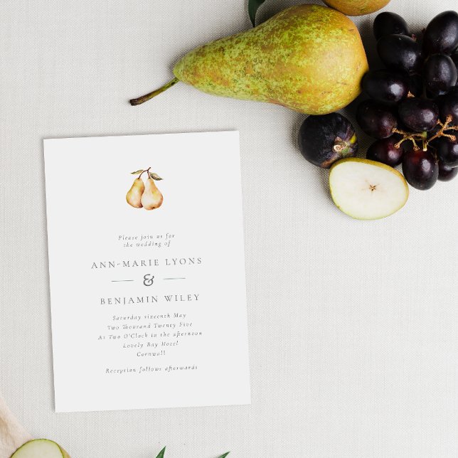 Invitación Boda Perfecto Perfecto minimalista (Subido por el creador)