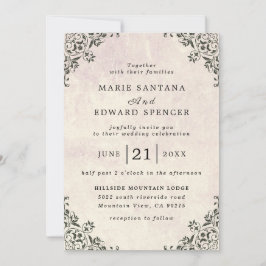 Invitación Boda personalizada elegante y alegre