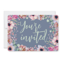 Boda personalizada Floral Watercolor