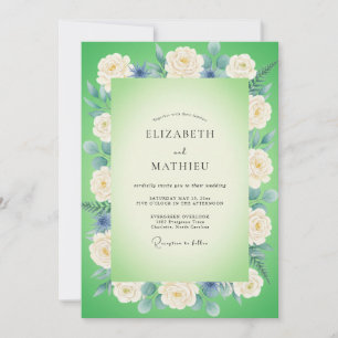 Invitación Boda Pétalo Azul Lima