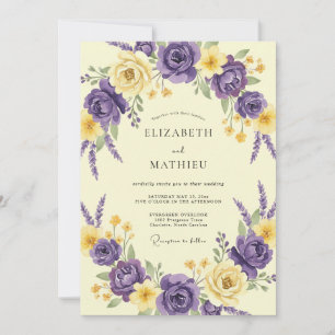 Invitación Boda Pétalo de Mantequilla de Amatista