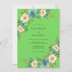Invitación Boda Pétalo de Melocotón Lima