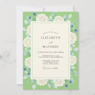 Invitación Boda Pétalo de Vinca Lima