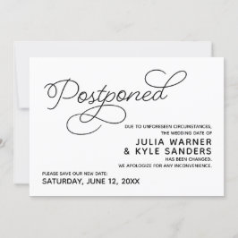 Invitación Boda pospuesta