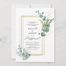 boda pospuesto de la vegetación del eucalipto de o