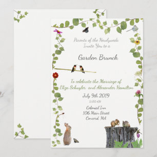 Invitación boda postal: Brunéi recién casado