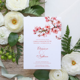Invitación Boda Primaria de la Serenidad del Florecimiento de