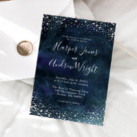 Boda Purpurina de la Marina Azul de la Noche Starr