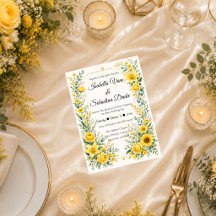 Boda Radiante de Girasoles en Otoño