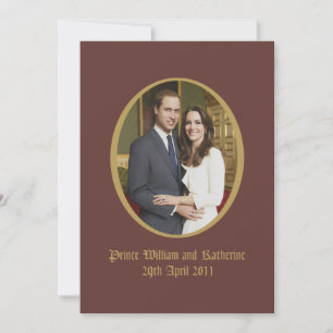 Invitación Boda real