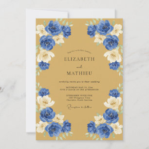 Invitación Boda Real Majestuosa de Oro