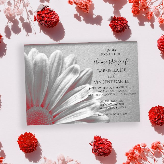 Invitación Boda Red Floral Highlights (Subido por el creador)
