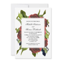Boda Red Rose Bouquet Floral