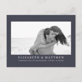 Invitación Boda reprogramada foto moderna