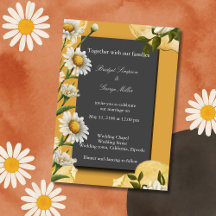 boda Retro Daisy - terracota naranja quemada