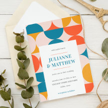 Boda Retro Media Circle Scallop Mid Century