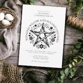 Invitación Boda Romantic Pagan Wicca