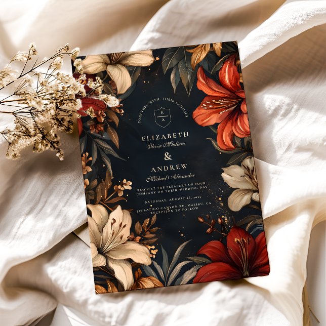 Invitación Boda Romántica Barroca (Subido por el creador)
